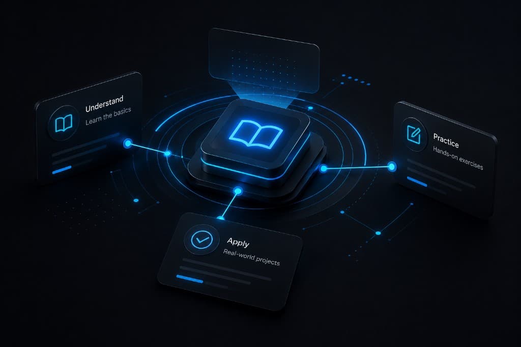 Learn — understand, practice and apply AI.