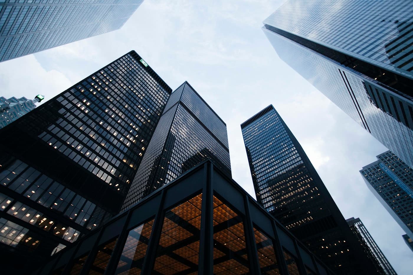 A contemporary office building.